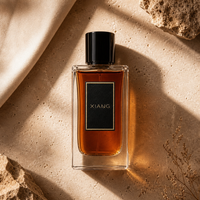 Flacon de parfum magnétique personnalisé avec logo, 30ml 50ml 100ml, flacon de parfum carré en verre de luxe, flacon vaporisateur de parfum vide rechargeable, Cologne