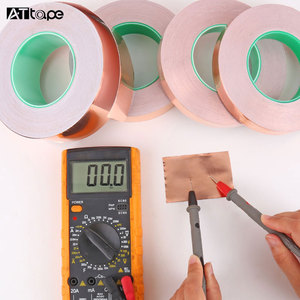 Nastro di Lamina di rame con Double-Sided Adesivo Conduttivo 6 Rolls PEMOTech Conduttivo Nastro di Rame <span class=keywords><strong>per</strong></span> Stained Glass, schermatura EMI - Product Image 1
