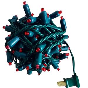 Al Aire Libre impermeable 50ct 70ct 100ct LED luces de Navidad 5mm gran angular Mini cadena de luces para árbol de Navidad decoración de vacaciones - Product Image 1