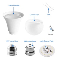 Ampoule LED intérieure de haute qualité à économie d'énergie A50 ampoule en forme d'ampoule Chine fournisseur d'usine ampoule LED personnalisable 3W 5W