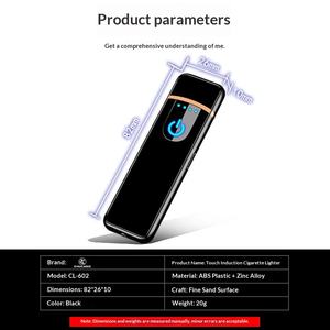 Encendedor Electrónico Rectangular de Plástico con Carga USB, Resistente al Viento, con Encendido Táctil, Mini, Moderno y Sencillo, Ideal para Regalo Publicitario - Product Image 4