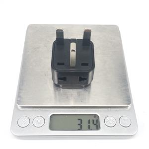 Adaptador de Viaje 2 en 1 Universal con Conexión a Tierra Tipo G para Enchufes de Reino Unido, Hong Kong y Gran Bretaña, Cubierta para Enchufe, Adaptador de Enchufe Estándar del Reino Unido - Product Image 6