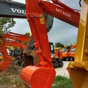 Alta eficiencia de trabajo Venta caliente en stock Excavadora usada Máquina sobre orugas Hitachi Venta al por mayor en Shanghai de China - Product Image 2