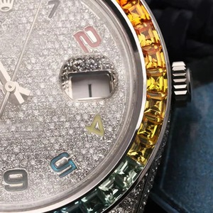 Reloj Drioshipping con Diamantes VVS Baguette Cultivados en Laboratorio, Personalizado, para Hombres, Moda Hip Hop, Joyería de Marca, para Fiestas - Product Image 2