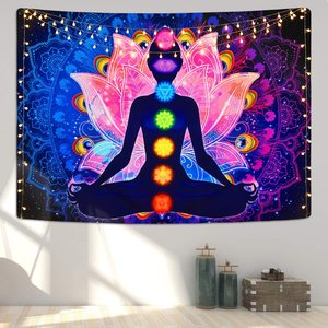 <span class=keywords><strong>Tapiz</strong></span> Psicodélico con Diseño de Hongos, <span class=keywords><strong>Tapiz</strong></span> Colorido y Trippy para Colgar en la <span class=keywords><strong>Pared</strong></span>, Decoración para el Hogar, Dormitorio, Decoración de Fantasía, Mural - Product Image 3