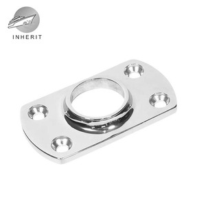 Support de tringle à rideau en acier inoxydable Inherit, base carrée de 25 mm, plaque de montage universelle antirouille - Product Image 3