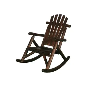 China Supplier Cheap Garden Rocking Chair Patio Wooden Rocking Chairs For Adults