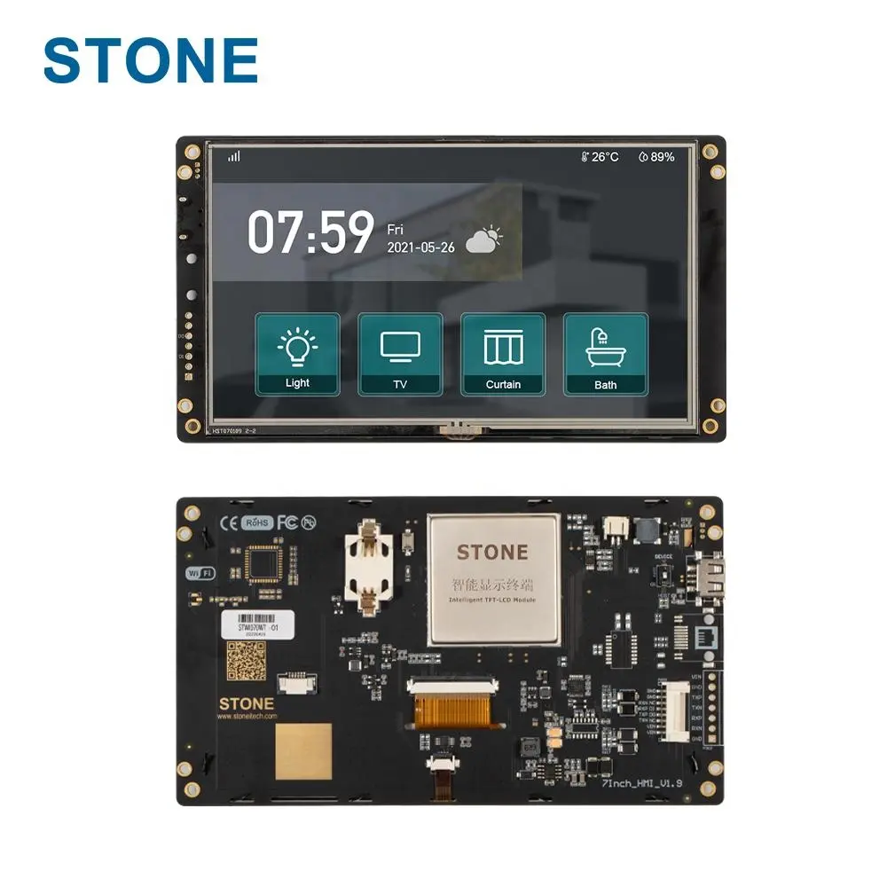 STONE 3.5 Inch Android TFT LCD Display Modules HMI Touch Screen