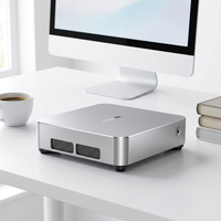 Mini PC CHUWI AUBOX Mini-ITX Horizontal en Alliage d'Aluminium et Plastique Windows 11 Pro AMD Ryzen-7 8745HS 16 Go de RAM DDR5 Mini Ordinateur de Bureau
