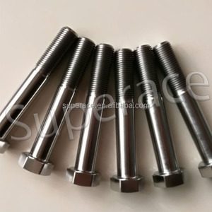 Vis à tête hexagonale en titane GR5 3/8-24, 5/16-24, 1/2-20 pour l'assemblage de la suspension, des freins et des bras de direction des châssis de voitures de course <span class=keywords><strong>Sprint</strong></span> - Product Image 4