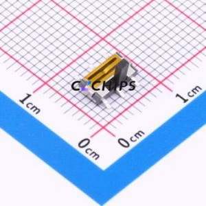 HX MSS22C02-H3.0 125 Slide Switch SMD,7.15x3.55mm Switch Double Pole Double Throw Rectangle Pin Header SMD Tab 7.15mm - Product Image 1