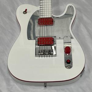 กีตาร์ไฟฟ้า FD-Brand รุ่น TL พร้อม Pickguard แบบกระจก John5 คอไม้เมเปิล ฟิงเกอร์บอร์ดสีขาว ปิ๊กอัพแบบ H-H บอดี้ไม้มะฮอกกานี 22 เฟรต จัดส่งรวดเร็ว - Product Image 4