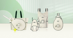 Sacs de raquettes de tennis et de pickleball, style sportif de plein air, coton recyclé, multifonction, sangle réglable, bandoulière facile - Product Image 5