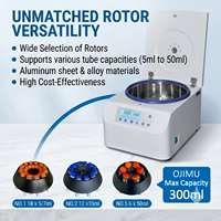 Centrifugeuse automatique à basse vitesse LXJ-100B, équilibrage automatique, 4000 tr/min max, capacité 300 ml, contrôle par microprocesseur, écran tactile LCD