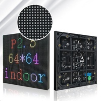 Готовая к отправке Светодиодная панель p2 p2.5 p3 p4 HUB75 панель led tv комнатные светодиодные Матричные модули