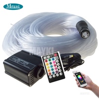 Salle sensorielle Led fibre optique lustre rideau cascade lumière étincelle fibre pour l'autisme