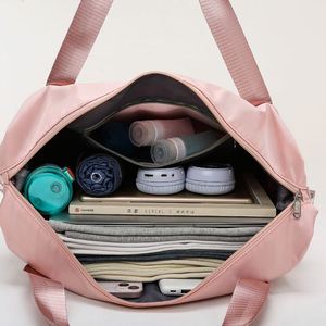 Sacs fourre-tout personnalisés avec logo, vente en gros, sac de yoga à compartiments sec/humide, sac de voyage multifonctionnel - Product Image 3