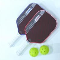 Kevlar Pickleball Raketi Yüksek Seviye Yarışma Sporları İçin Aşınmaya Dayanıklı Yüzey Katmanı Güçlendirilmiş Yapı