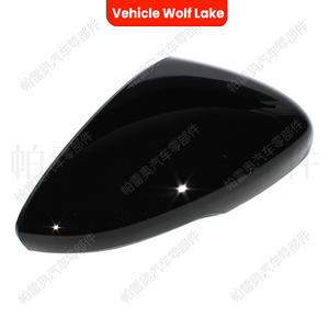 Boîtier de rétroviseur de voiture Vehicle Wolf Lake en ABS noir avec trou pour clignotant côté gauche pour Honda Accord 2018 2022 - Product Image 1