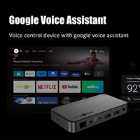 BOXPUT Lemon TV L1 Allwinner H313 Android 10 Boîtier TV intelligent Lecteur multimédia Boîtier décodeur 5G Wifi6 double BT5.4 Télécommande vocale 4K