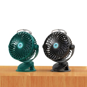 Ventilador Portátil Pequeño con Clip, de Larga Duración, Silencioso, con Motor sin Escobillas, para Cochecito, con Humidificación y Refrigeración - Product Image 2