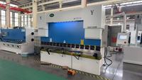 Nouvelle presse plieuse hydraulique CNC entièrement automatique WC67Y-100T/3200, machine de pliage OEM pour acier inoxydable et aluminium avec moteur