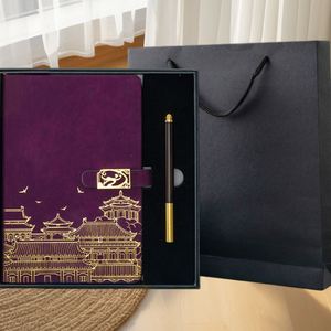 Coffret 2-en-1 personnalisé style chinois, fait main, imprimé UV, cadeau d'affaires en papier pour les employés de l'entreprise, anniversaire ou événement festif - Product Image 4
