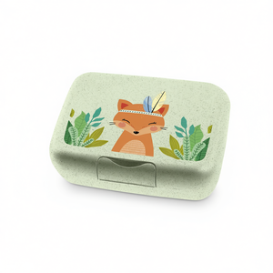 KozioL Lunchbox Fuchs Harry Contenant pour repas pour enfants avec motif renard, stockage alimentaire écologique pour l'école ou les voyages - Product Image 2