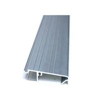 Placa de cubierta de aluminio WPC/PVC personalizada de alta calidad para jardines, tira de protección de umbral de suelo, umbral de puerta