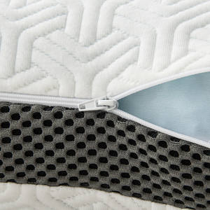 หมอนเมมโมรีโฟมปรับแต่งได้พร้อมปลอกหมอนผ้าโพลีเอสเตอร์และหมอนอิงสำหรับรองรับคอ - Product Image 3