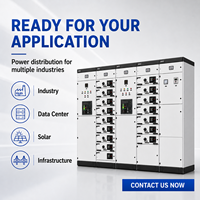 Conjunto Completo de Aparamenta Extraíble MNS LV 380V 1250A 50/60Hz para Edificios Comerciales IEC 61439