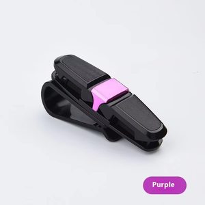 80-degree Rotating Multi-functional Car Eyeglass Storage <b>Clip</b> Bidirectional Automobile Eyeglass <b>Clip</b> Holder for Easy Access - Product Image 4