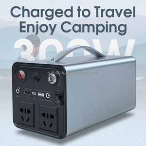 300W <b>Solar</b> Portable Power Bank Station <b>Charger</b> 90000mah Wireless 310wh 220V Home Camping <b>Battery</b> Car Power Source - Product Image 2