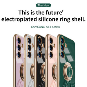 Custodia per telefono con placcatura di lusso graziosa <span class=keywords><strong>astronauta</strong></span> per Samsung Galaxy A54 A34 A24 A73 A33 A14 A13 A04S <span class=keywords><strong>Cover</strong></span> in Silicone morbido - Product Image 6