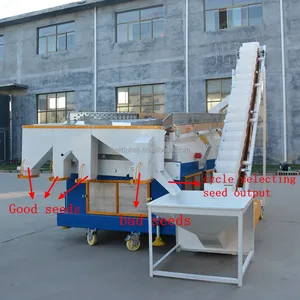 8 tons per hour pulses beans sesame specific gravity separator machine