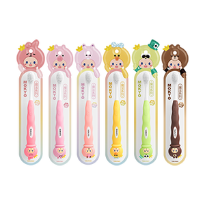 Cepillo de Dientes Infantil de Pelo Suave con Diseño de <span class=keywords><strong>Mono</strong></span> de Dibujos Animados SAKURA, Personalizado, con <span class=keywords><strong>Mango</strong></span> Antideslizante de PP y Funda de Goma - Product Image 1