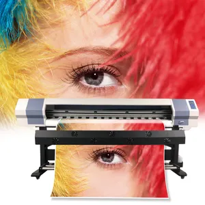 Impresora digital de inyección de tinta, 25m2/h, 1,6 m, 1,8 m, 3,2 m, xp600, I3200, máquina de impresión ecosolvente, banner flexible de vinilo