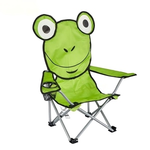 <span class=keywords><strong>Chaise</strong></span> pliante pour enfants à motif d'ours de dessin animé très attrayante, mobilier d'extérieur, siège auto portable avec dossier, sans matériau - Product Image 4