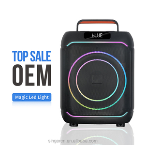 Amplificateur <span class=keywords><strong>de</strong></span> colonne haute puissance sur pied JBR-818 819 avec éclairage LED RGB pour fêtes et utilisation extérieure, caisson <span class=keywords><strong>de</strong></span> basses home cinéma - Product Image 3