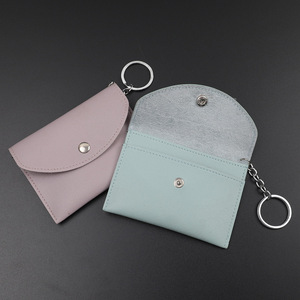 Kanniki. Cartera Corta Unisex de PU Impermeable con Botón, Estilo Coreano para Estudiantes, Porta Tarjetas Bancarias de Poliéster, Regalo Empresarial de Fábrica - Product Image 1