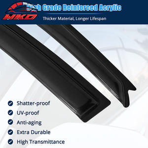 Viseras Acrílicas para Ventanas de Mitsubishi Lancer 02-07, 4 Piezas, Protección Contra Sol y Lluvia - Product Image 4