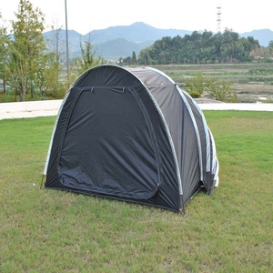 Carpa de Viaje Aislada para las Cuatro Estaciones, <span class=keywords><strong>Plegable</strong></span>, <span class=keywords><strong>Impermeable</strong></span>, para 4 Personas, con una Habitación y 2 Puertas, Fabricada con Tela Oxford 210D, para Montar en el Automóvil - Product Image 3