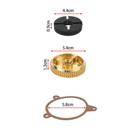 Kit d'engrenages bronze pour phares escamotables Chevrolet Corvette C5 1997-2004, pièces de rechange pour moteur de phare