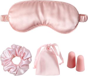 Ensemble Cadeau Luxe : Housse de Couette, Taie d'Oreiller en Soie pour un Sommeil Réparateur, Masque de Sommeil en Soie 100% Soie de Mûrier avec Boîte Cadeau - Product Image 2