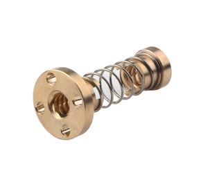 Loodschroef T8 8Mm Anti-Speling Moer Tl 8X8 Loodschroef Met Messing Moer - Product Image 1