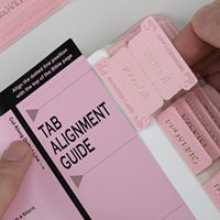 Onglets de Bible personnalisés avec logo Nkjv, grand format, dorés à chaud rose