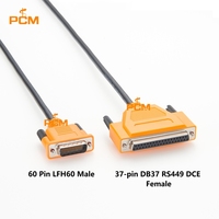 Câble série RS449 DCE LFH60 mâle vers DB37 femelle, D-Sub 37 broches, compatible Cisco CAB-449FC 72-0796-01, carte d'accès serveur AccessPro PC