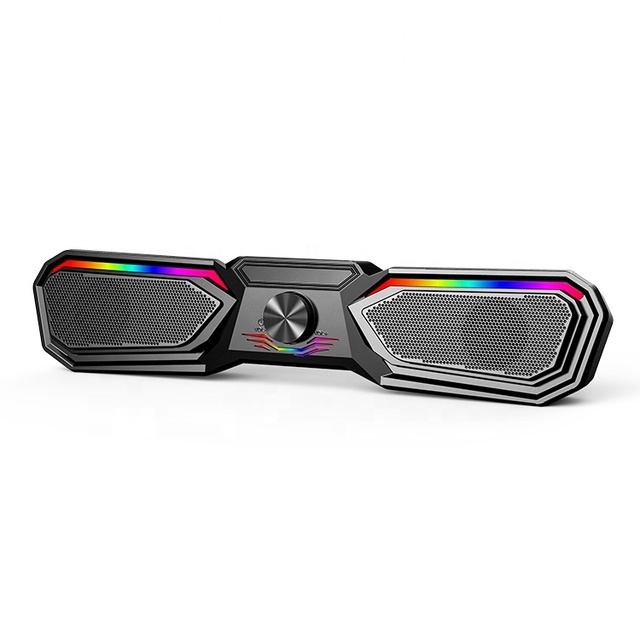 SK750BT Havit Home Multimedia RGB Light Smart Wireless Desktop Speaker for TV With Led Colorful Flashing Lighting