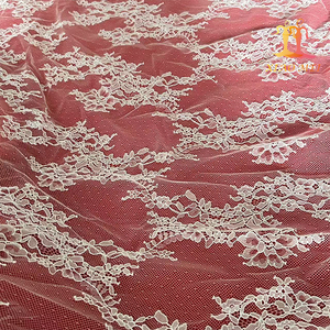 Wholesale <strong>Cheap</strong> 100% Polyester French Bridal tulle <strong>Lace</strong> <strong>Fabric</strong> XM-FL0171 - Product Image 5