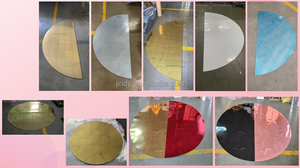 Miroir <span class=keywords><strong>de</strong></span> <span class=keywords><strong>table</strong></span> rond personnalisé en acrylique argenté ou doré <span class=keywords><strong>de</strong></span> 3 mm, décoration moderne pour la maison, décoration <span class=keywords><strong>de</strong></span> mariage, couverture pour décoration d'événements <span class=keywords><strong>de</strong></span> mariage - Product Image 3